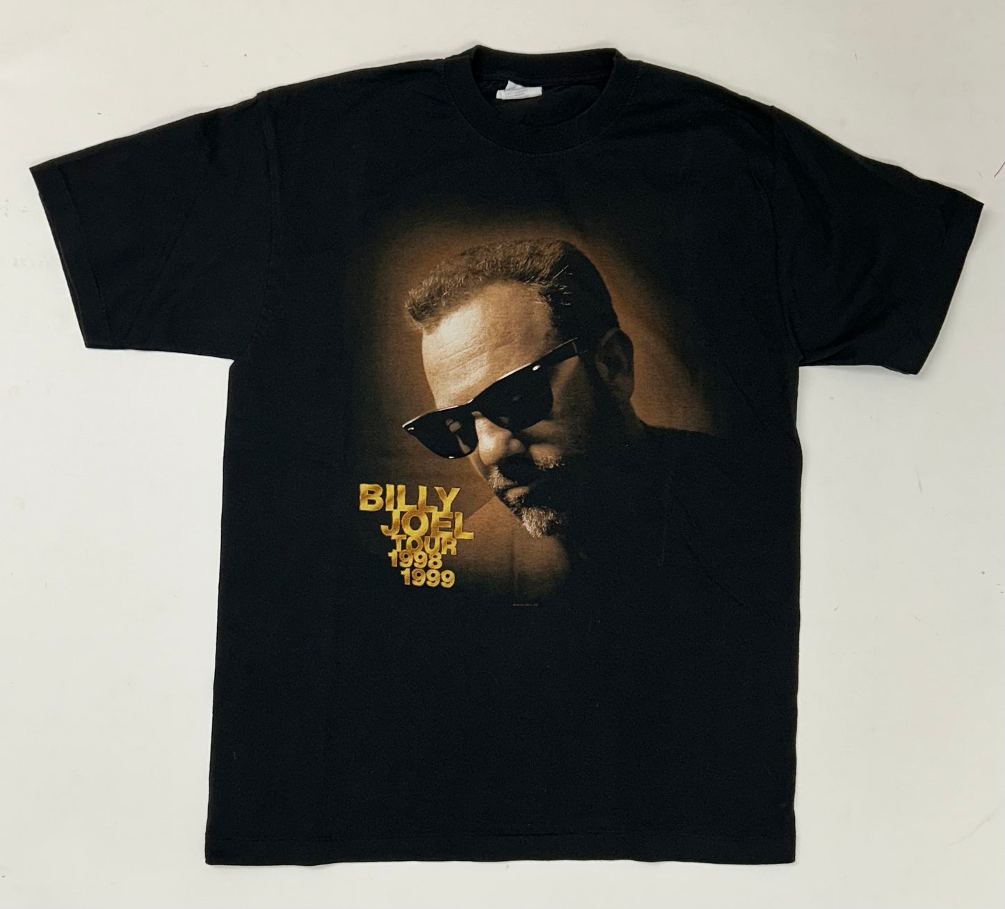 Vintage 1998-99 Billy Joel Tour Music Band Graphic Tee Large 21.5x30.25 Inches