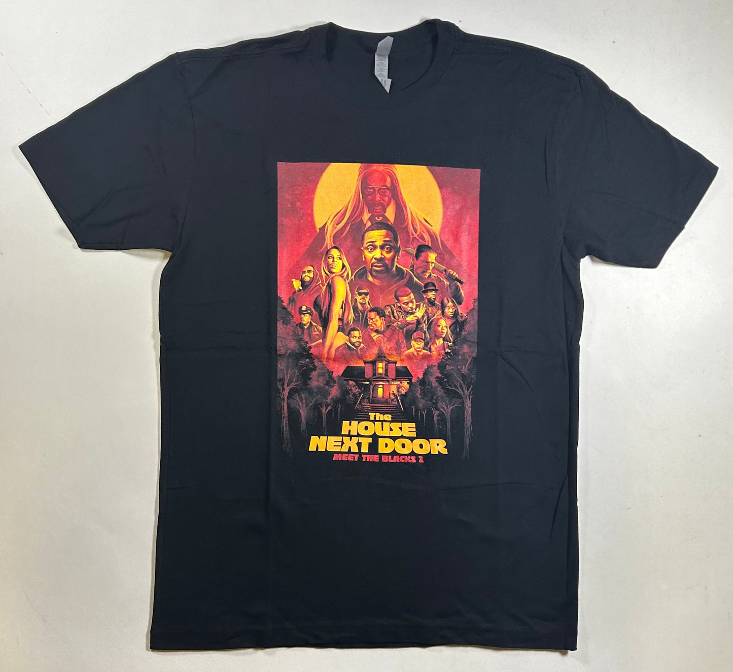 The House Next Door Meet the Blacks 2 Movie Promo Tee 2021 Mike Epps Large 21x30 Inches