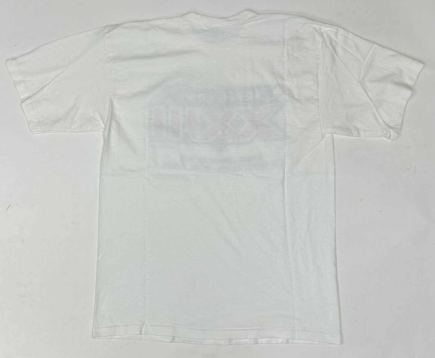 Vintage Logo 7 Super Bowl XXII Joe Robbie Stadium Miami Florida NFL Tee L/XL 22x30.5 Inches