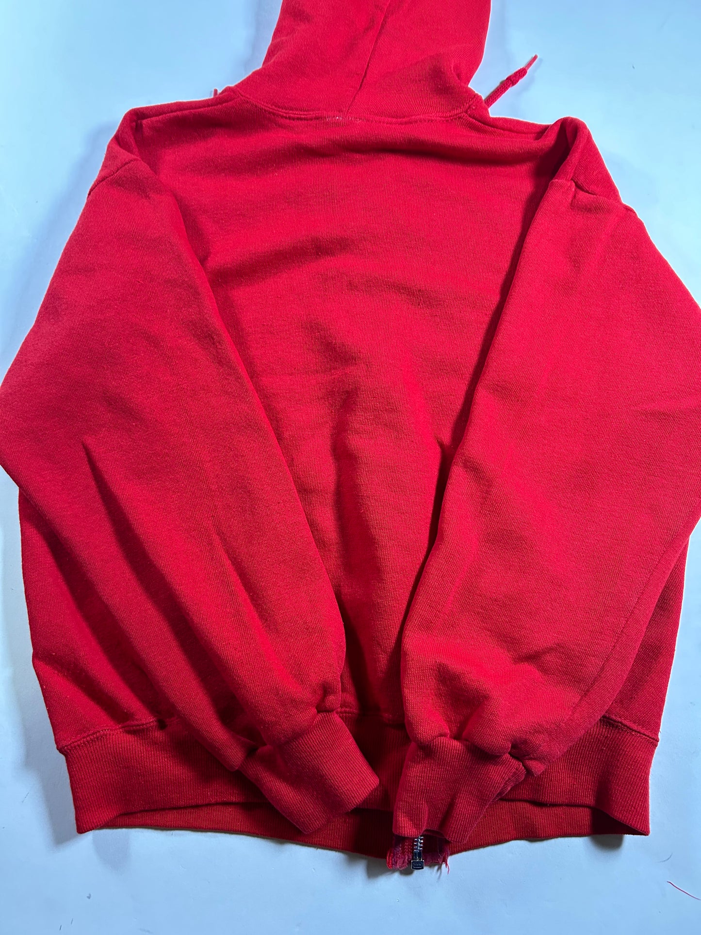 Vintage 80s Artex Stanford University Zip Up Hoodie Sweatshirt Made in USA 21x23 Inches