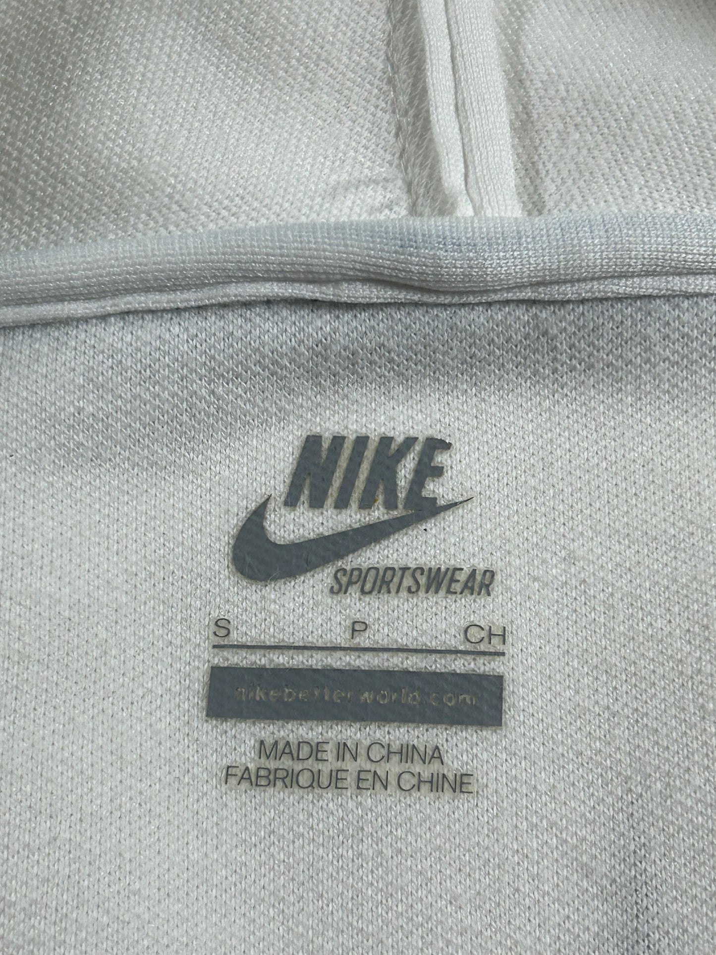 Nike NYC Tennis Flushing Meadows 2011 Full Zip Track Jacket White Small 17x24 Inches