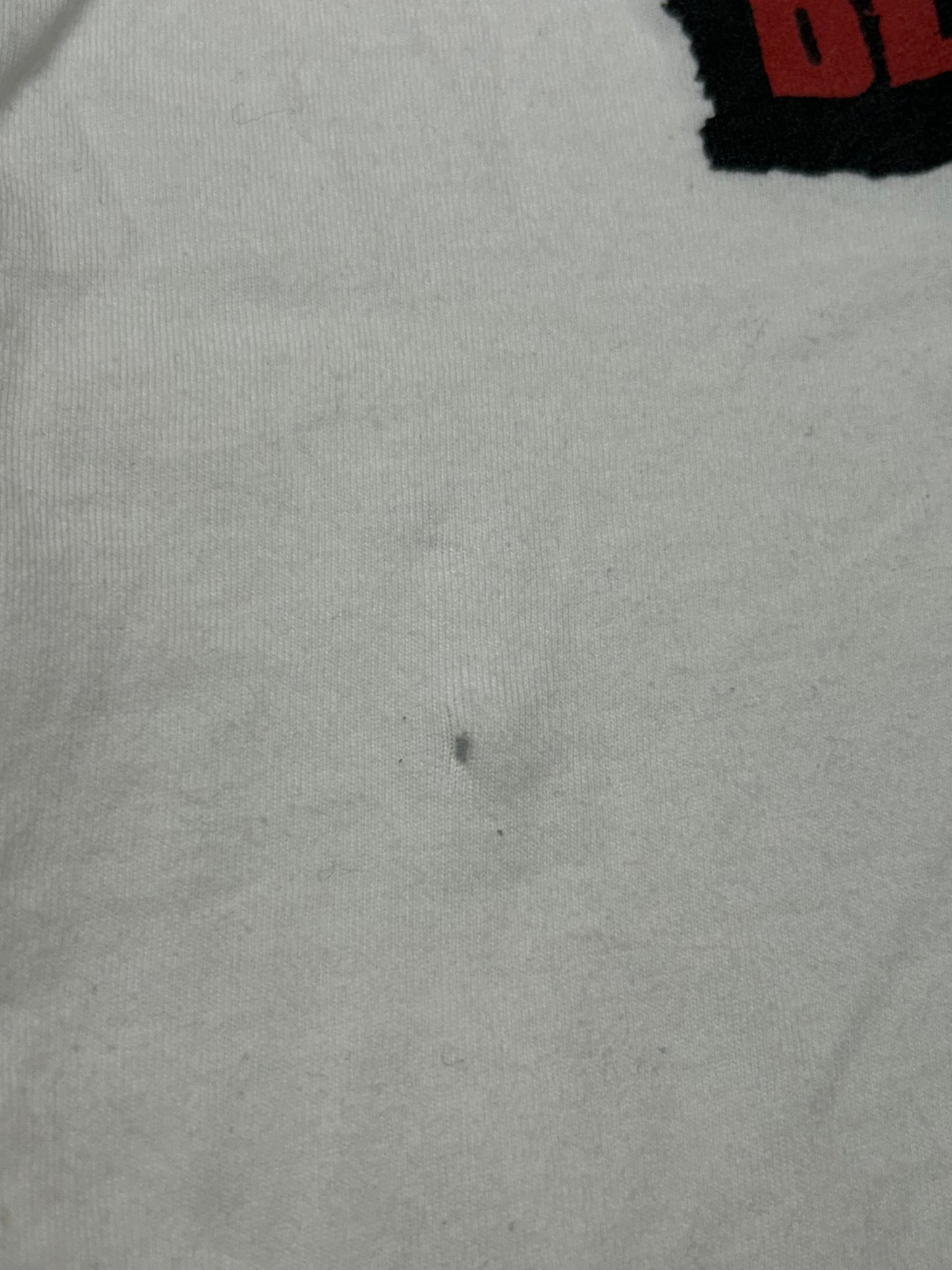 CM Punk T-Shirt Men's White AEW Wrestling “Best in the World” Ringer Tee Medium 19.75x28.25 Inches