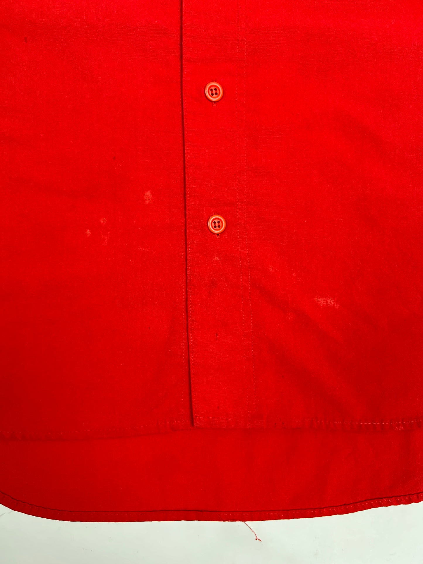 Vintage Nike Air Jordan 'Spellout Logo' Baseball Jersey Red 1991 Rare XL/L Fit