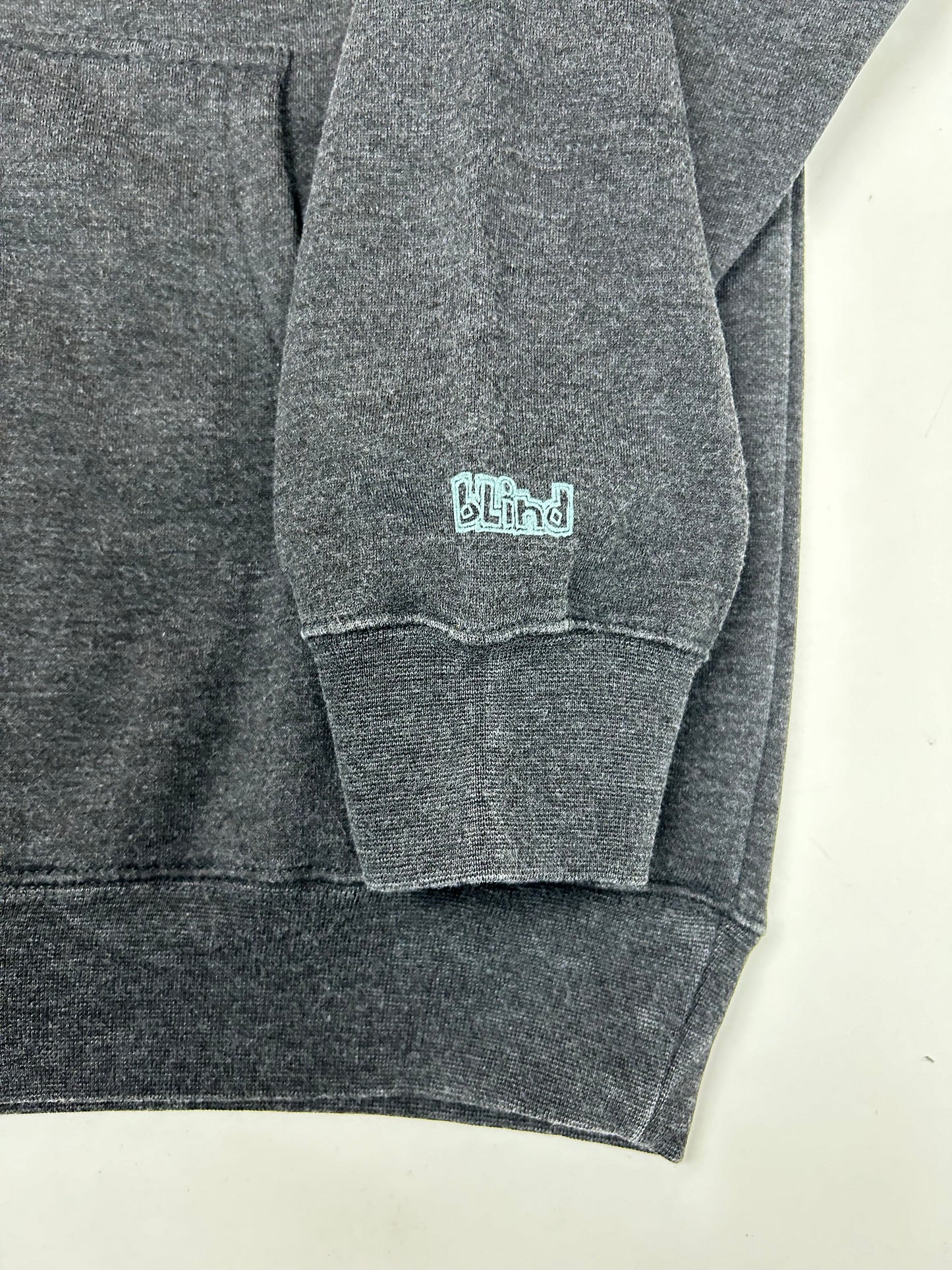 Vintage 00s Blind Skateboards Reaper Dice Logo Full Zip Skate Hooded Sweatshirt Brand New With Tag Small 21x28 Inches 2000s Y2K