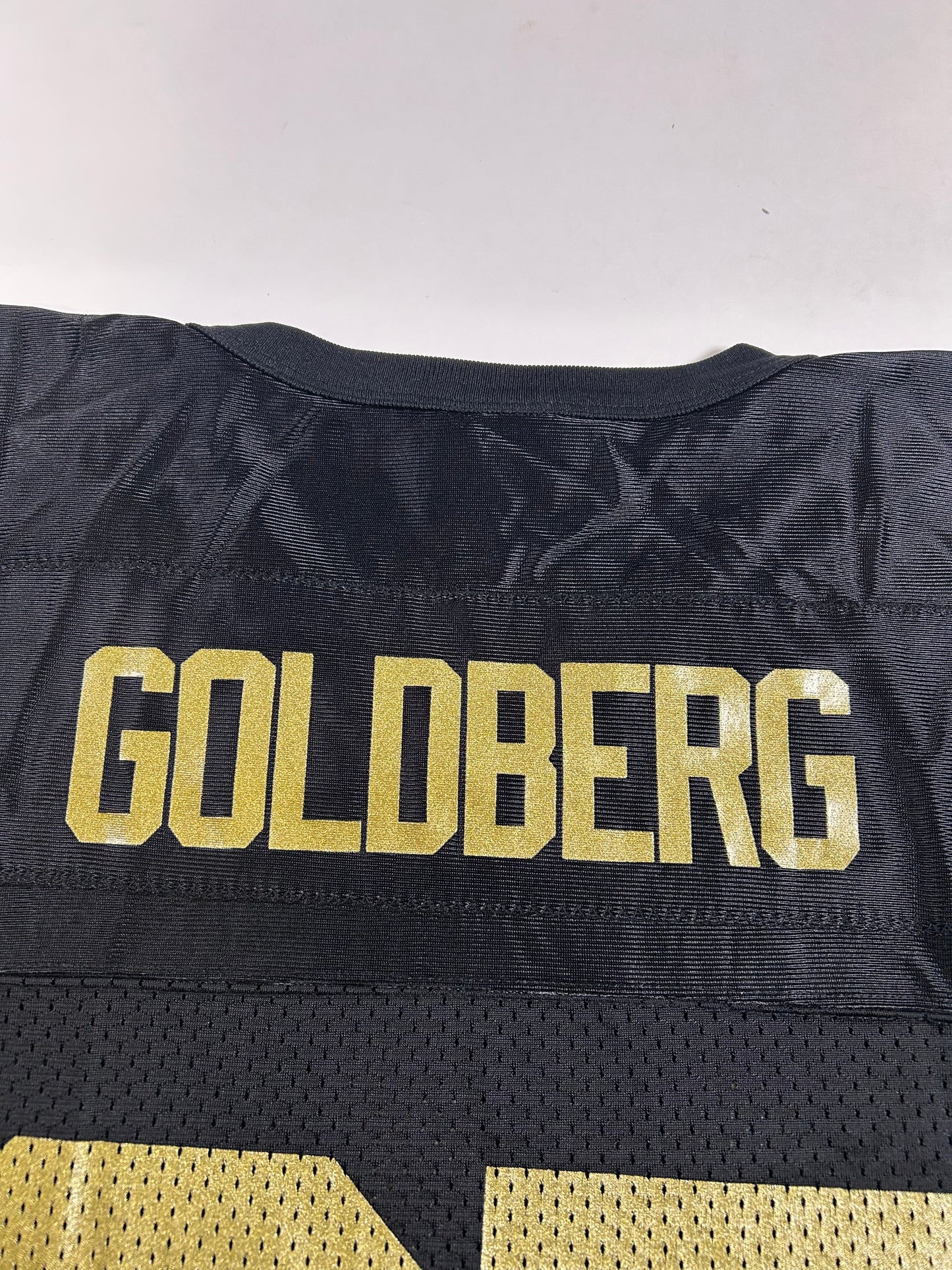 Vintage Starter WCW Goldberg Who’s Next? Wrestling #95 Football Jersey 52 XL 26.25x33 Inches