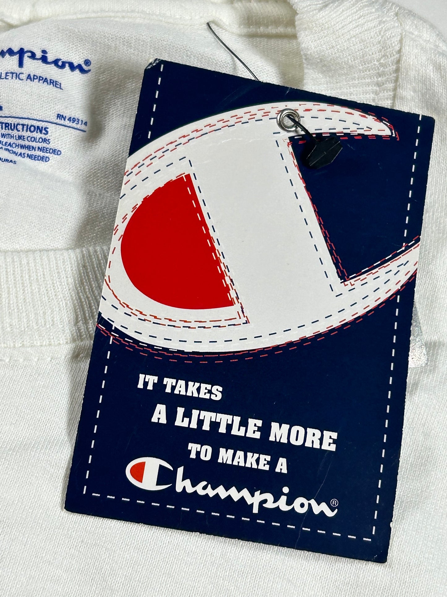 Penn State Nittany Lions Baseball NCAA College Champion Tee Large 21.75x31.25 Inches White Brand New