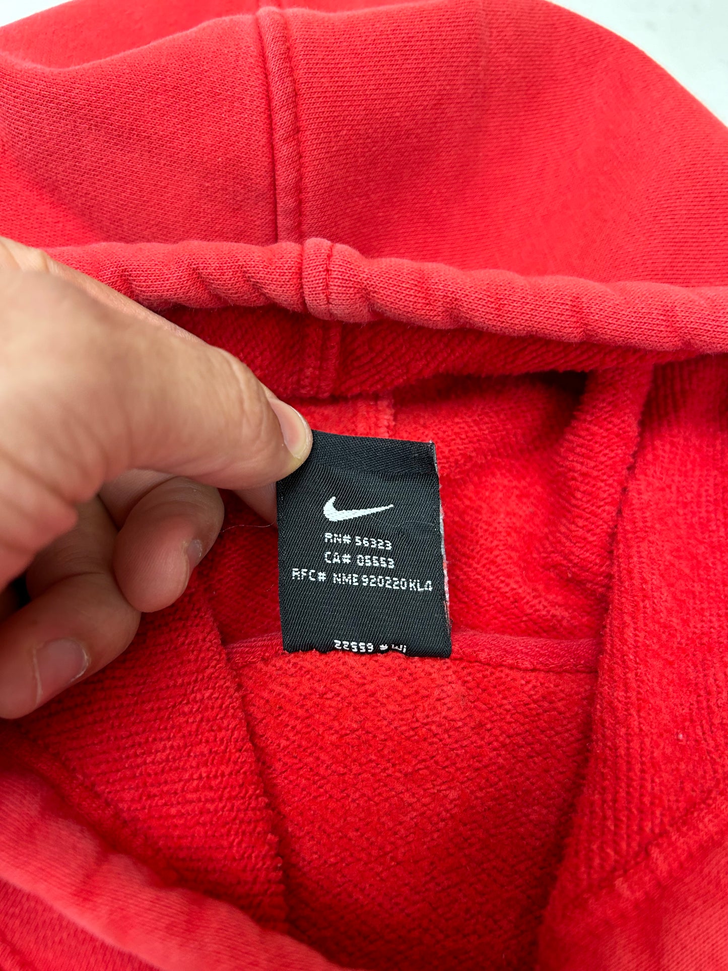 Vintage 00s Nike Team Ohio State Buckeyes College Hooded Sweatshirt Large As Is Red