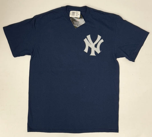 Majestic New York Yankees CC Sabathia #52 MLB Player Tee Brand New Old Stock Tagged Large 21.5x30.5 Inches