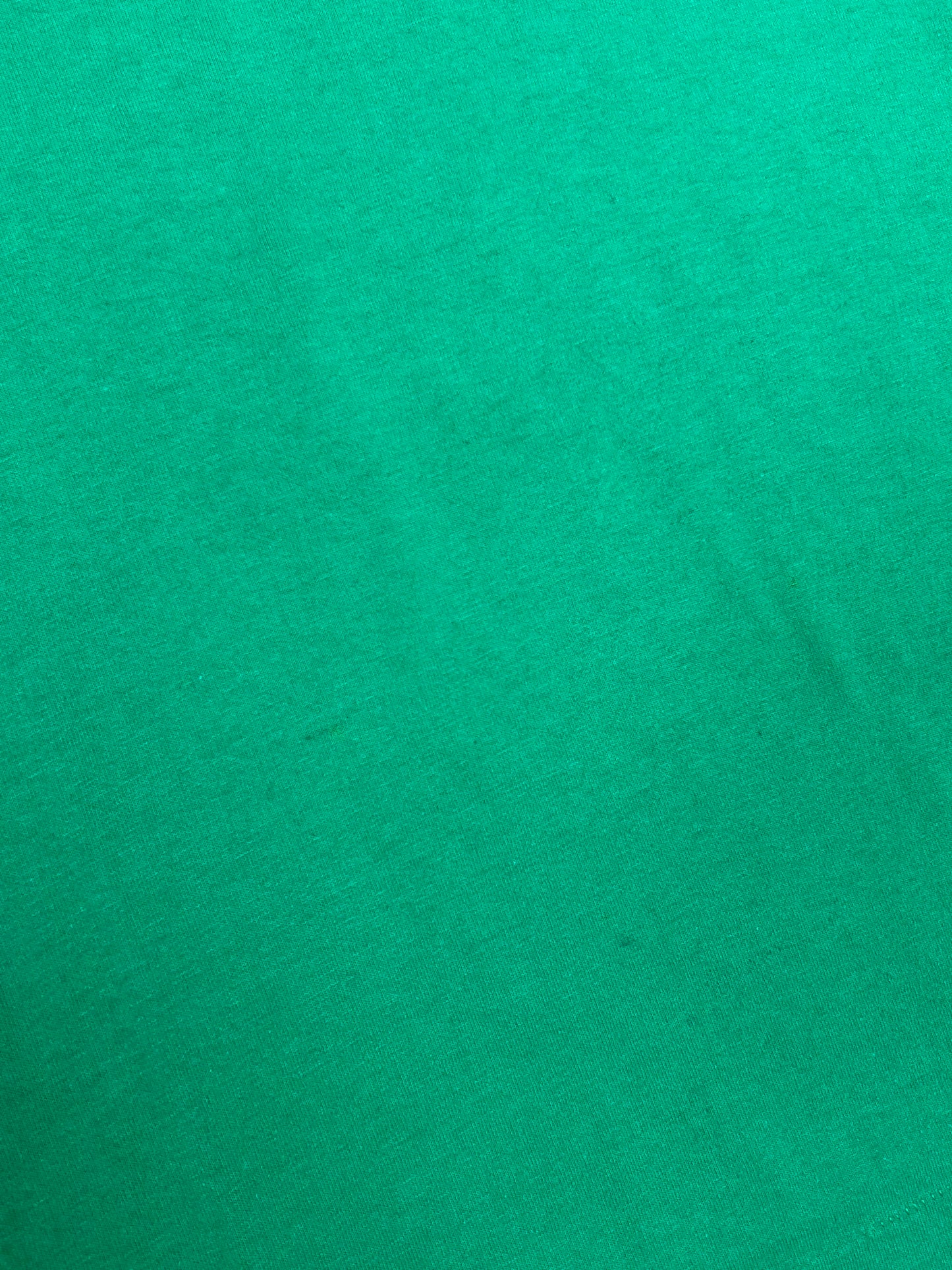 Vintage Electro Always Starting Something Promo Tee Green Large 21.25x28.75 Inches