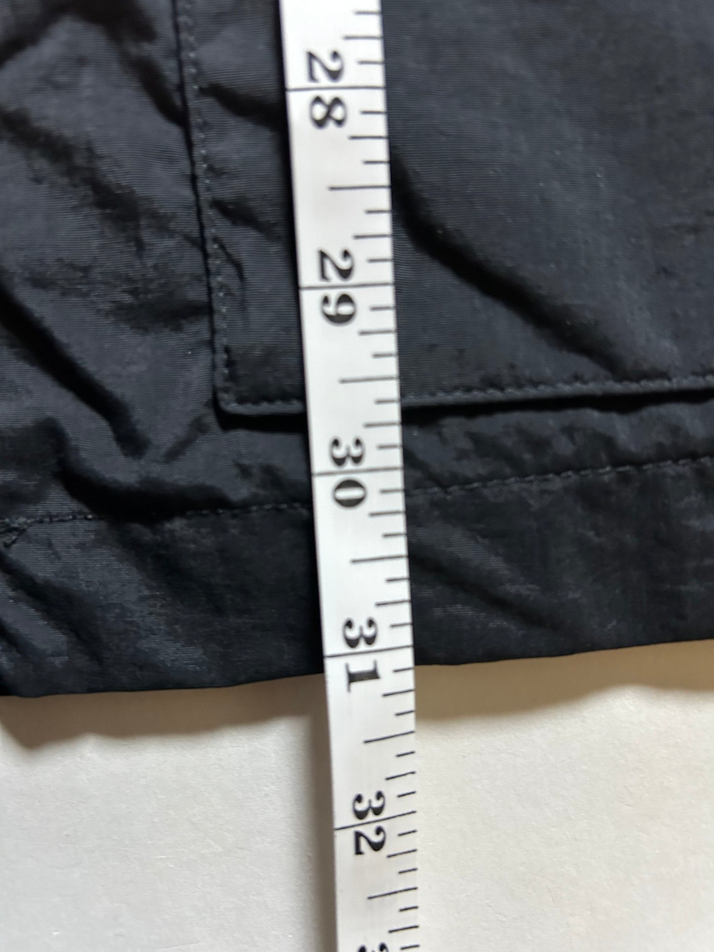 Vintage MLS Soccer Tri Mountain Black Windbreaker Zip Jacket 25.25x31 Big Fit Mediumish