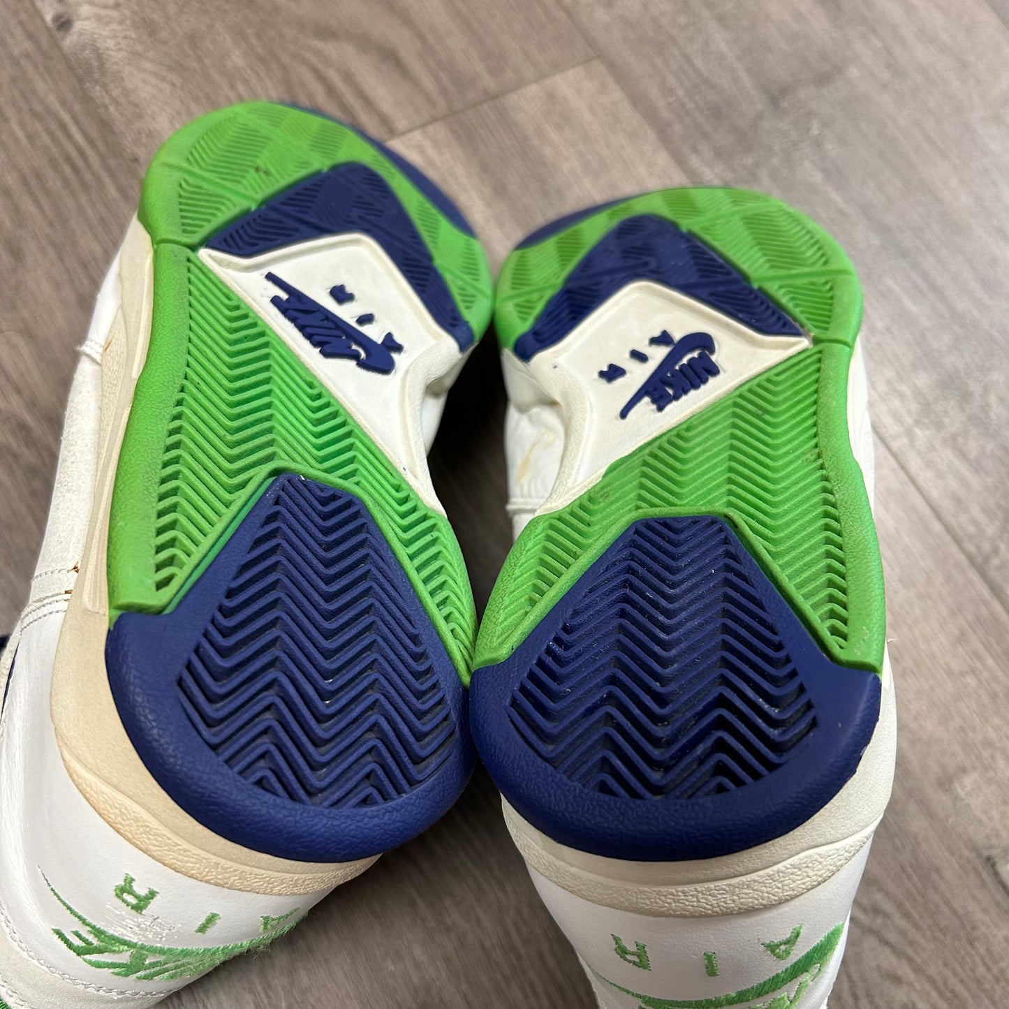 Vintage Nike Air Sabre Flight High 8.5 Basketball Sneaker 1991 As Is 910204 PF