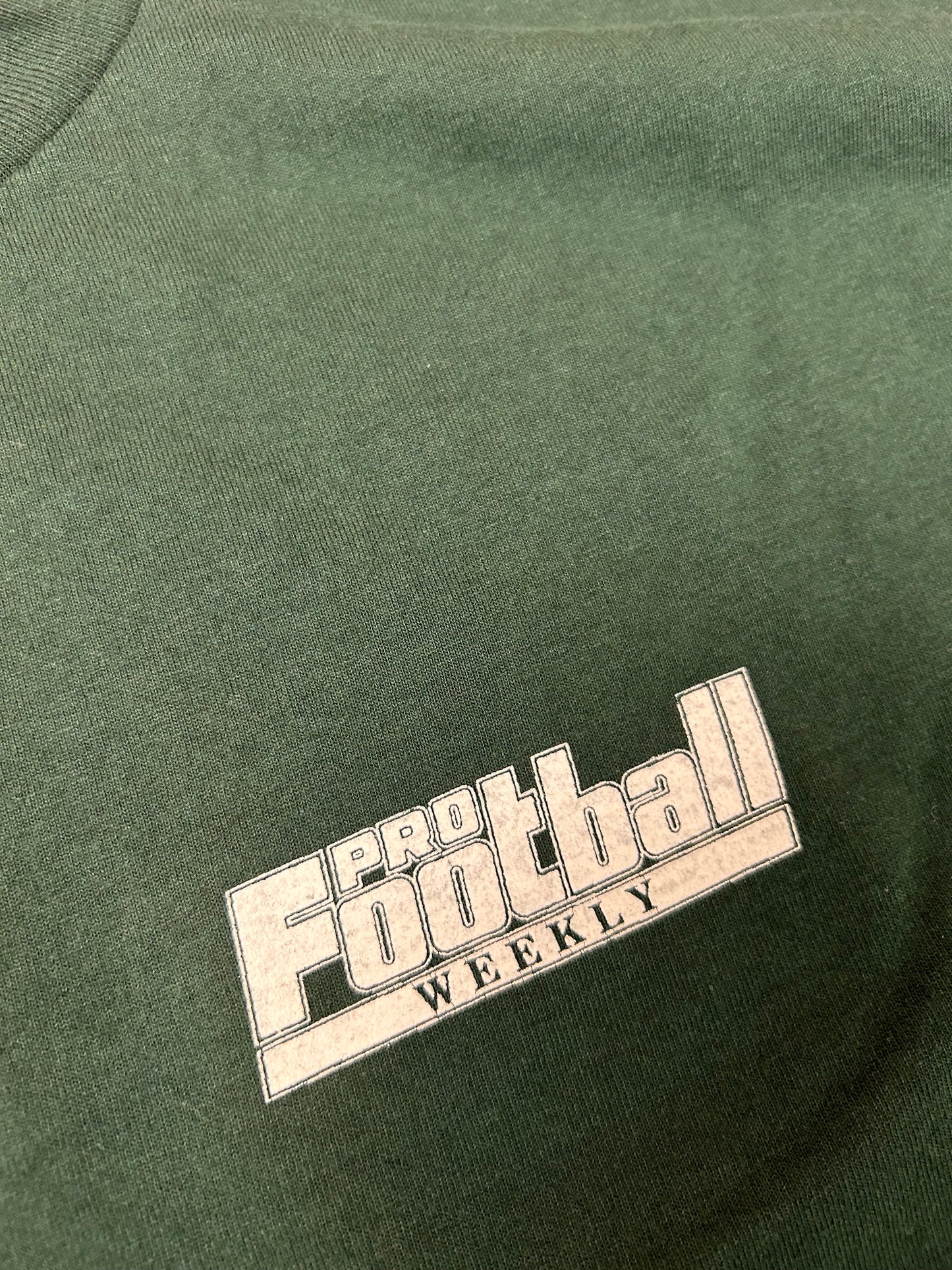 Vintage 90s Pro Football Weekly The Best Coverage In The NFL 2XL 25.75x30.75 Inches