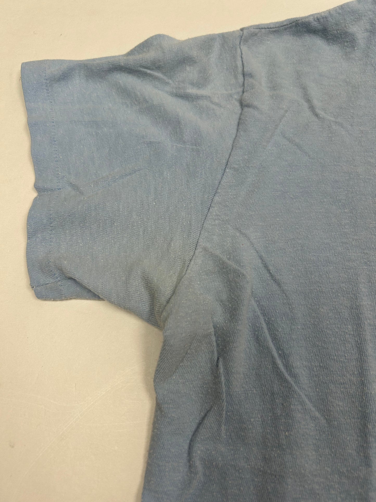 Vintage Bugs & Drugs 70s Hanes Tag Tee Small Fit 18.75x24.5 Inches