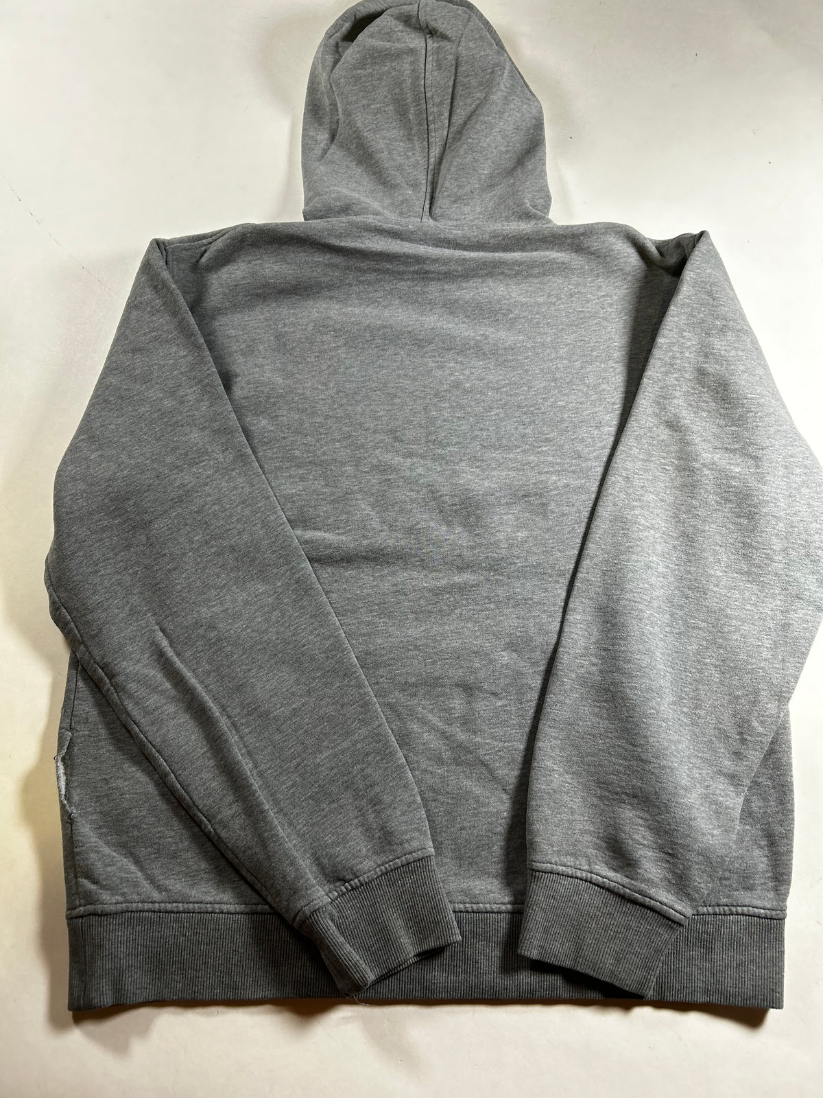 Bauer Hockey Spell Out Logo Hoodie Sweatshirt As Is Medium 22.5x26.5 Inches