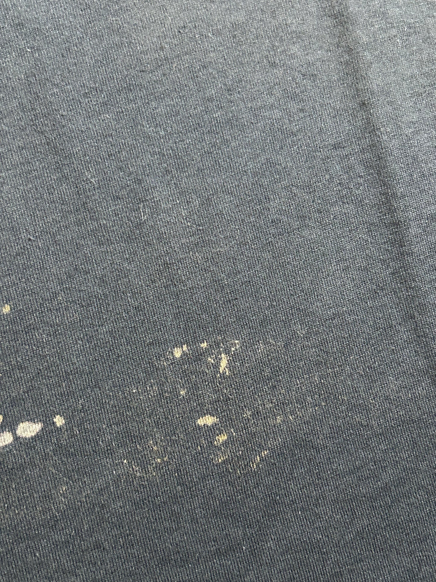 Vintage Parkway Music For All Occasions Tee Black As Is Has Bleach Marks 20x28.5 Inches
