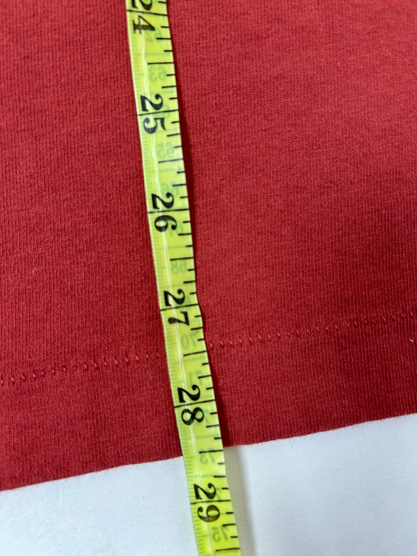 Vintage Dewar’s Scotch Alcohol Company Promo Shirt Large 21.25x28.5 Inches Tan USA