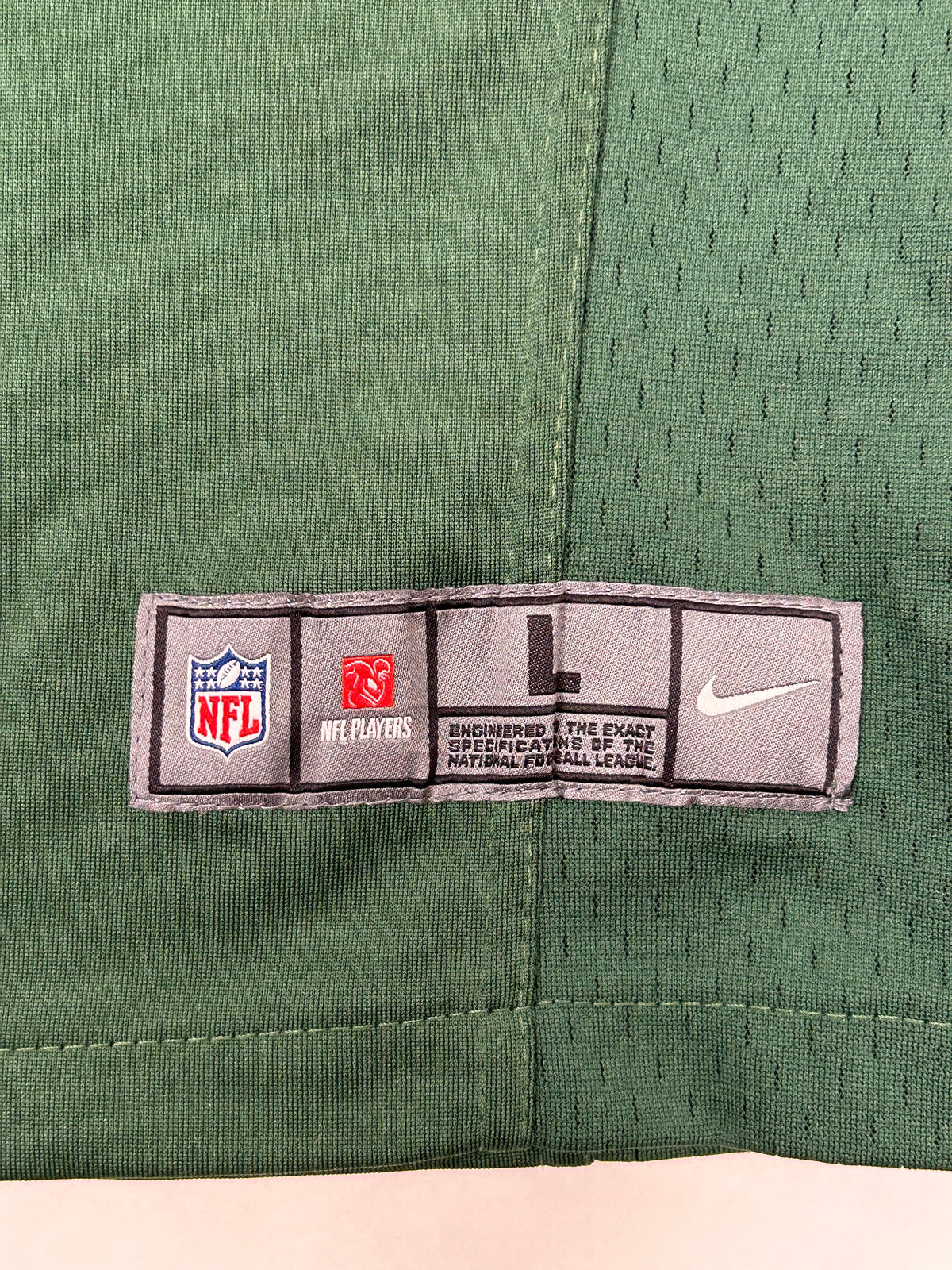 Matt Forté #22 New York Jets NFL Nike Green Football Jersey Youth Size L 14/16 19.25x26.5 Inches