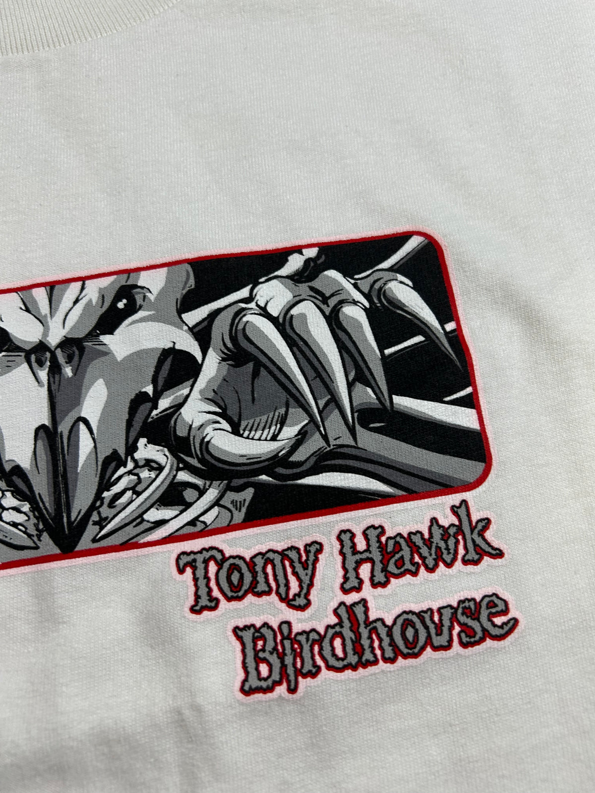 Vintage Birdhouse Skateboards Tony Hawk Falcon 3 Graphic Skateboard Tee 2000-01