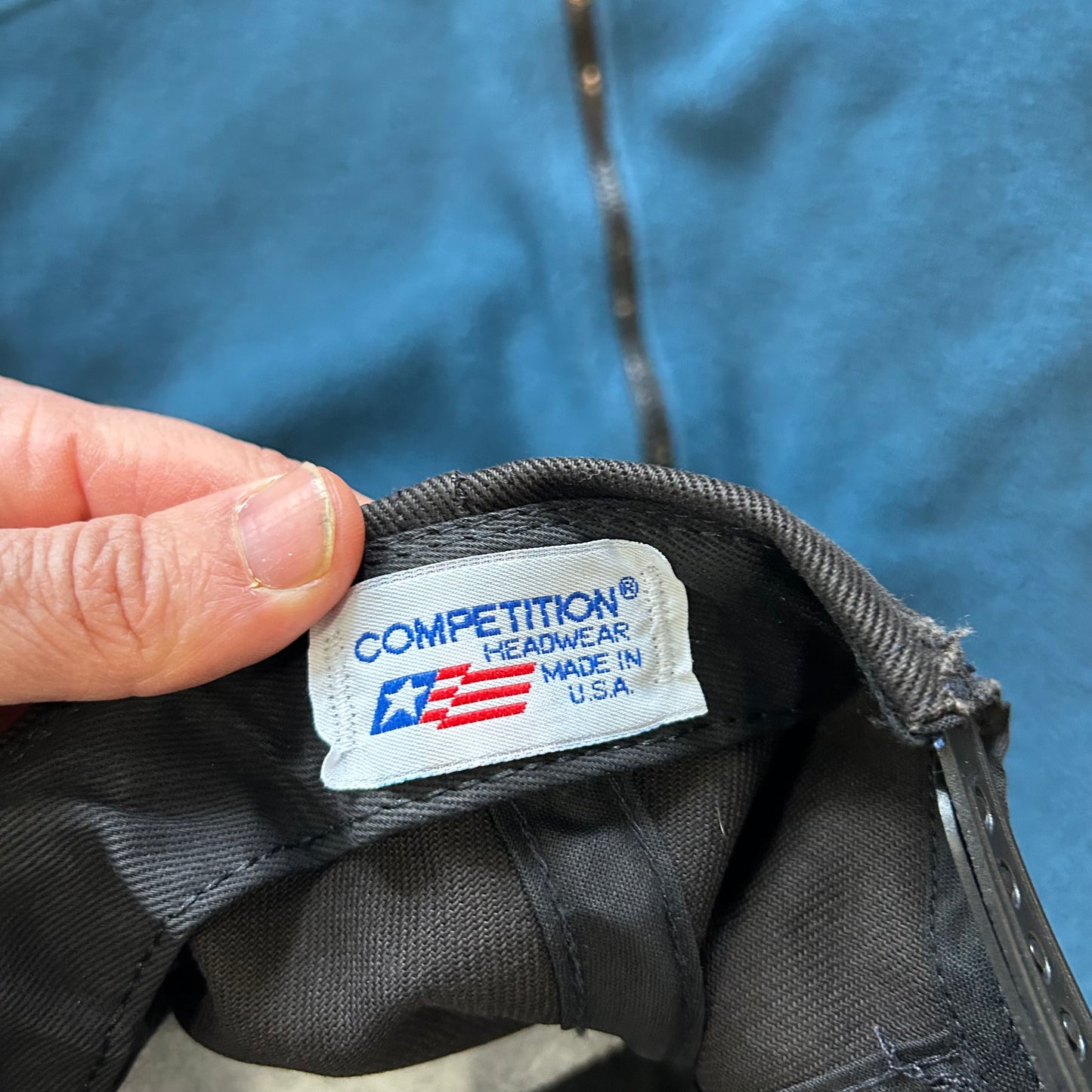 Vintage Winter X Games ESPN ESPN2 Promo SnapBack Hat With Replacement Snaps Faded Black