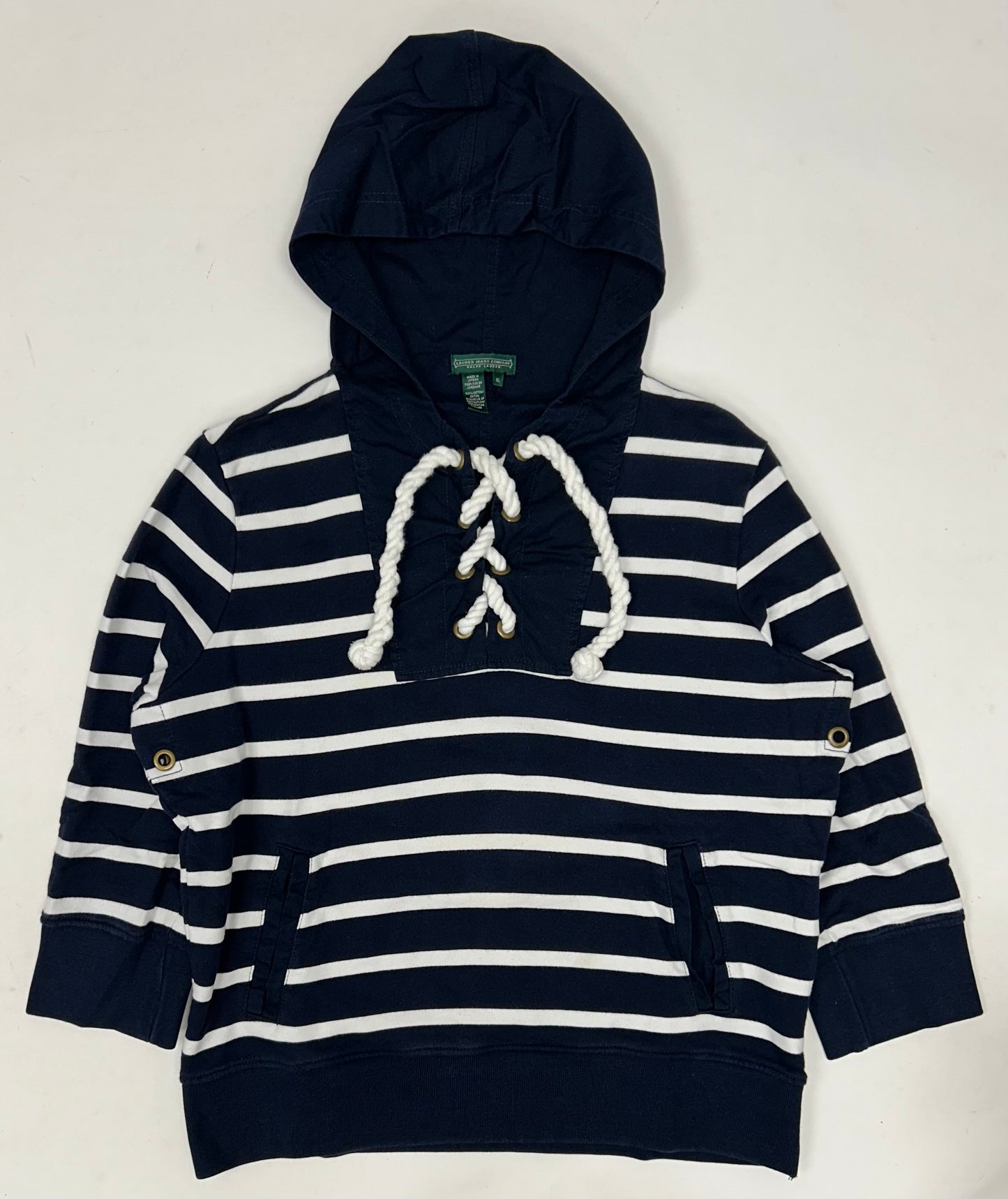 Women’s Lauren Jeans Company Sailing Hoodie XL 23x24.75 Inches