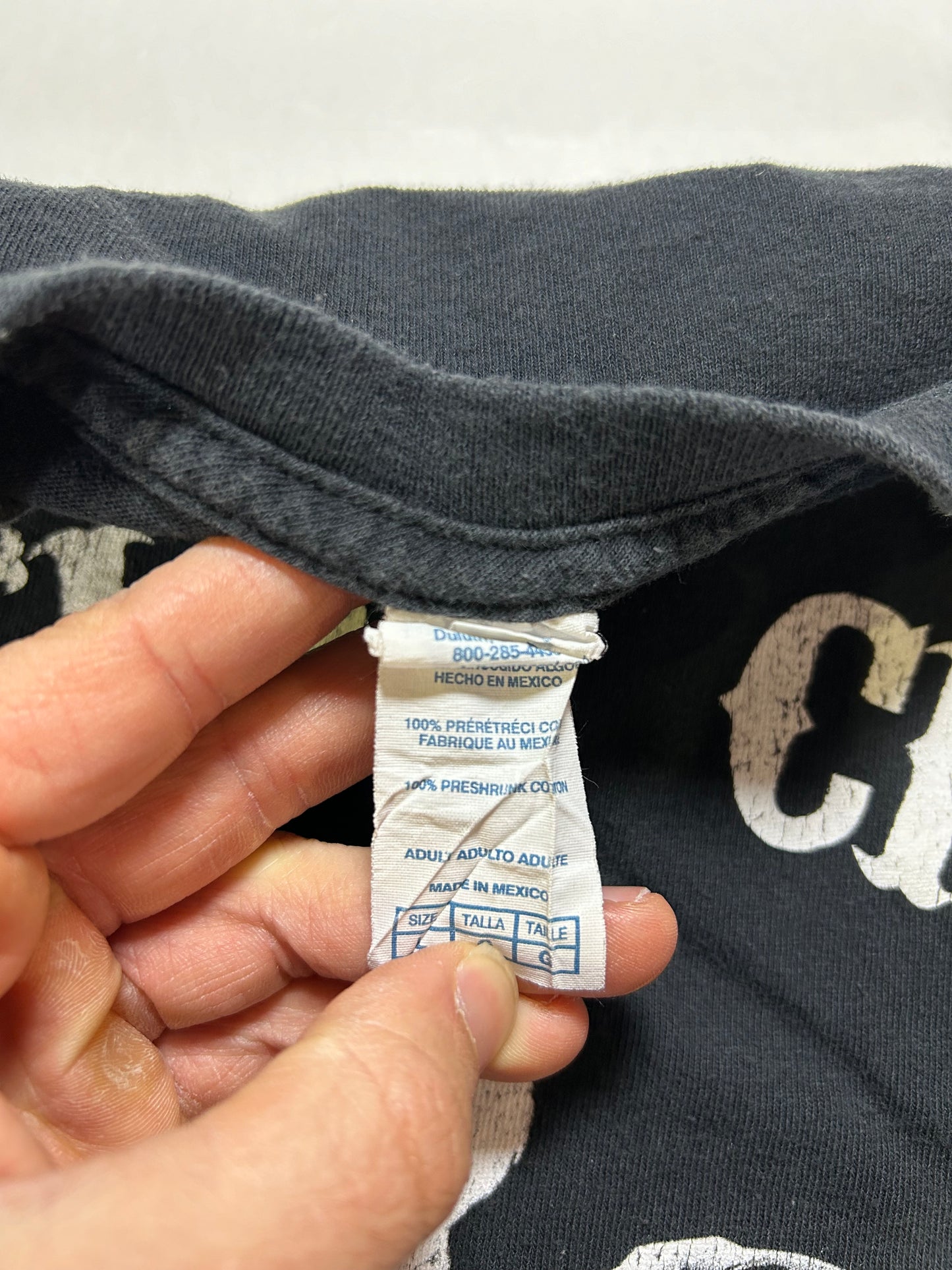 Motley Crue Hollywood, CA 1989 Band Tee 2013 Graphic Tee Large 21.25x28 Inches Black