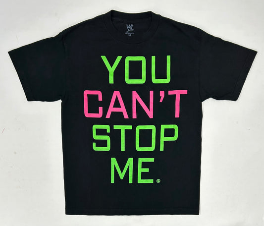 WWE John Cena You Can’t Stop Me / Even Stronger Double-Sided Tee Medium 19.5x27.25 Inches 2013