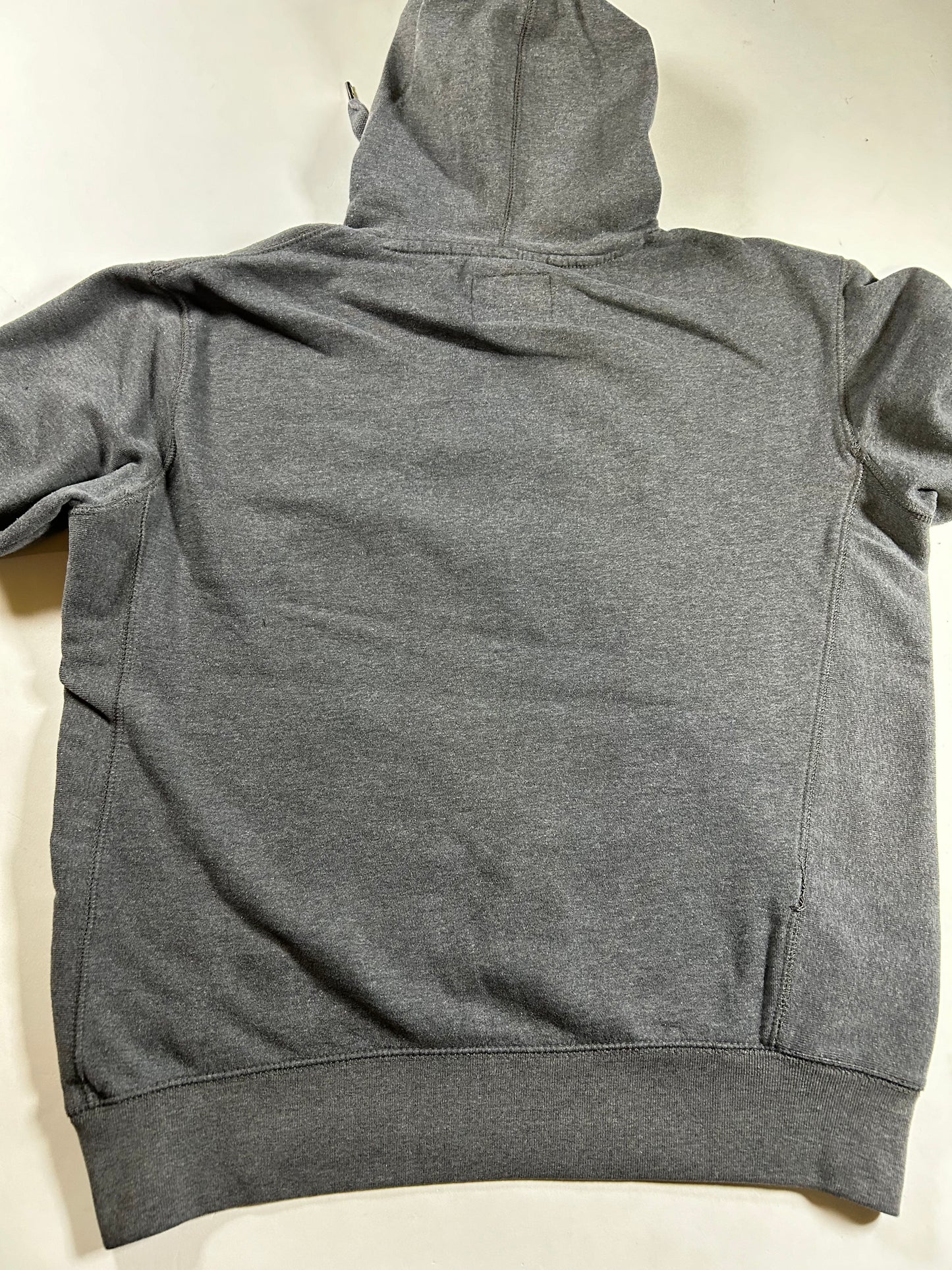 Vintage Eckō Unltd Rhino Brand Hooded Pullover Sweatshirt Gray Large 24.5x26.25 Inches As Is