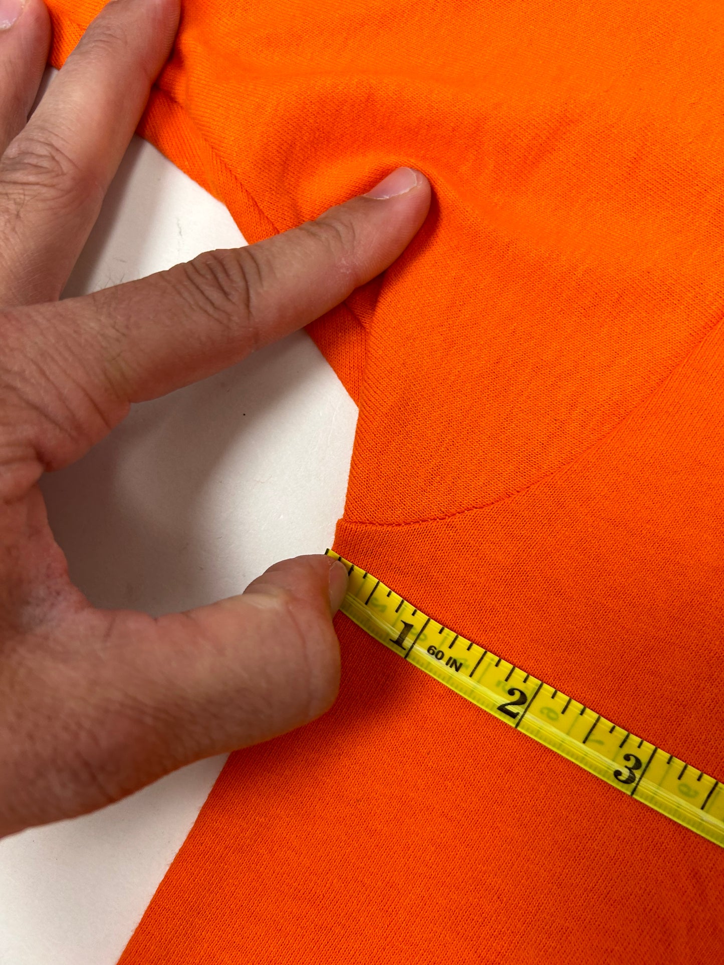 Vintage 90s Nickelodeon Orange TV Promo Tee XL 24.25x32 Inches