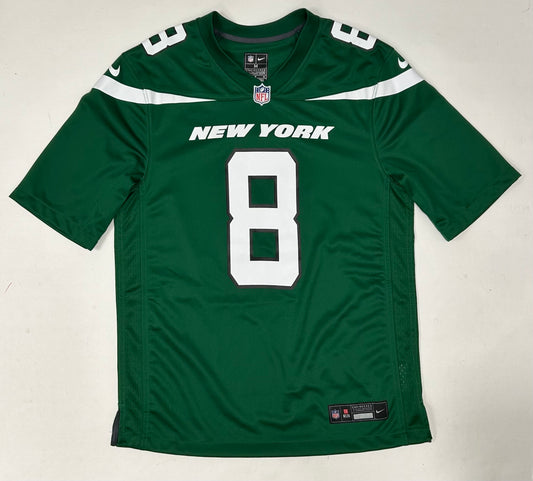 New York Jets Aaron Rodgers # 8 NFL Nike Jersey Medium Men’s Green 2023