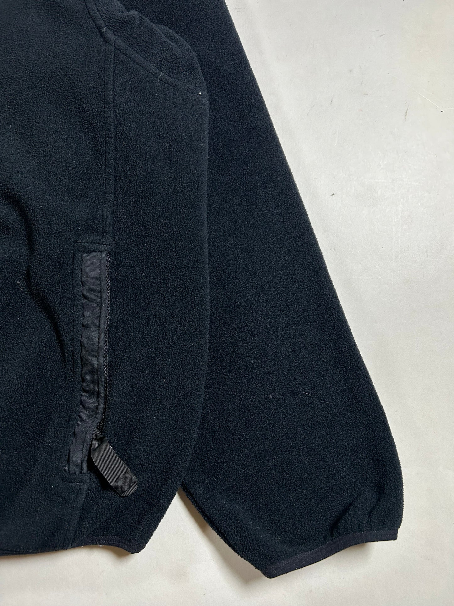 Vintage Nike ACG Winter X Games Fleece 1/4 Zip Jacket Therma-Fit XL/L Fit 26.75x28 Inches Black