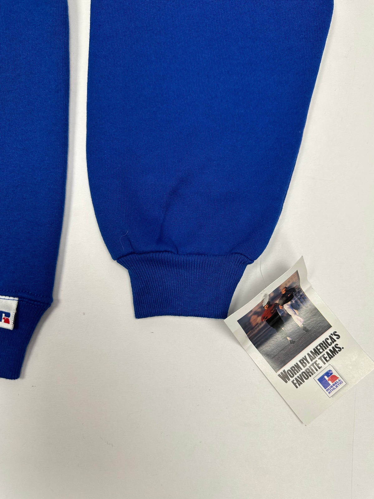Edgewood NJ “Deeper Than The Roots.” First Edition Crewneck Sweatshirt Tagged Youth XL 20.5x24.5 Inches 90s Russell Athletic 50/50 Blend Made In USA DS  Royal
