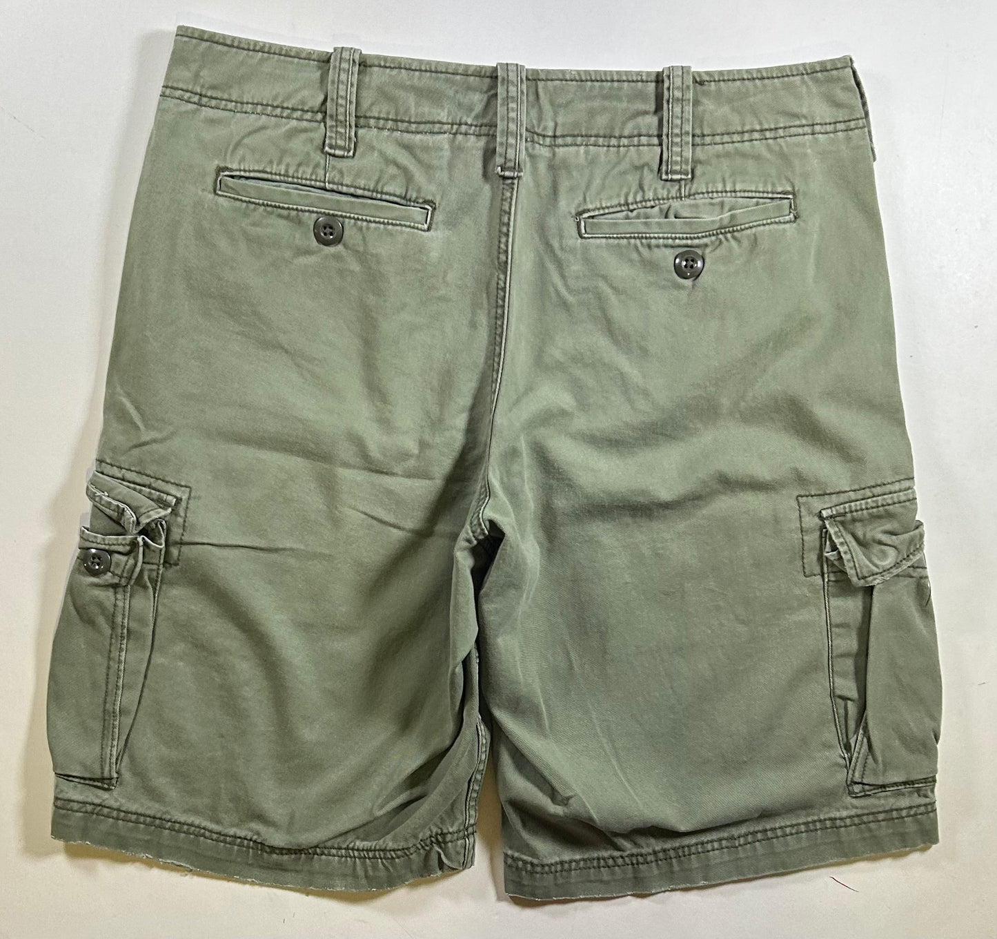 Denim & Supply Ralph Lauren Cargo Shorts Green Tactical Army 34 19.25x22.75 Inches