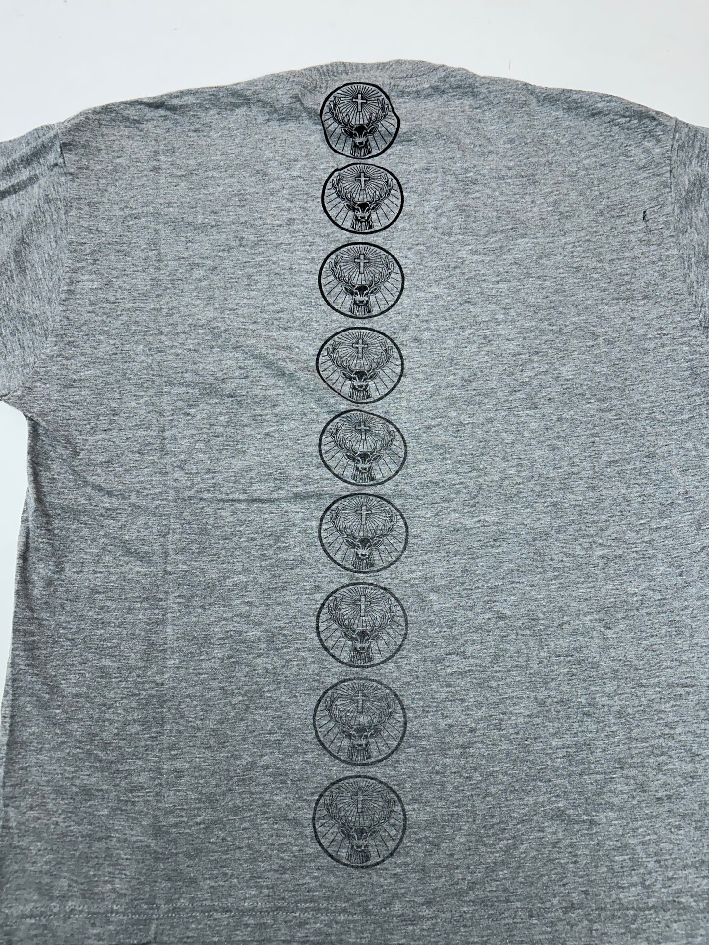 Vintage Jagermister Alchol Brand Promo Tee Large 21.5x26.5 Inches