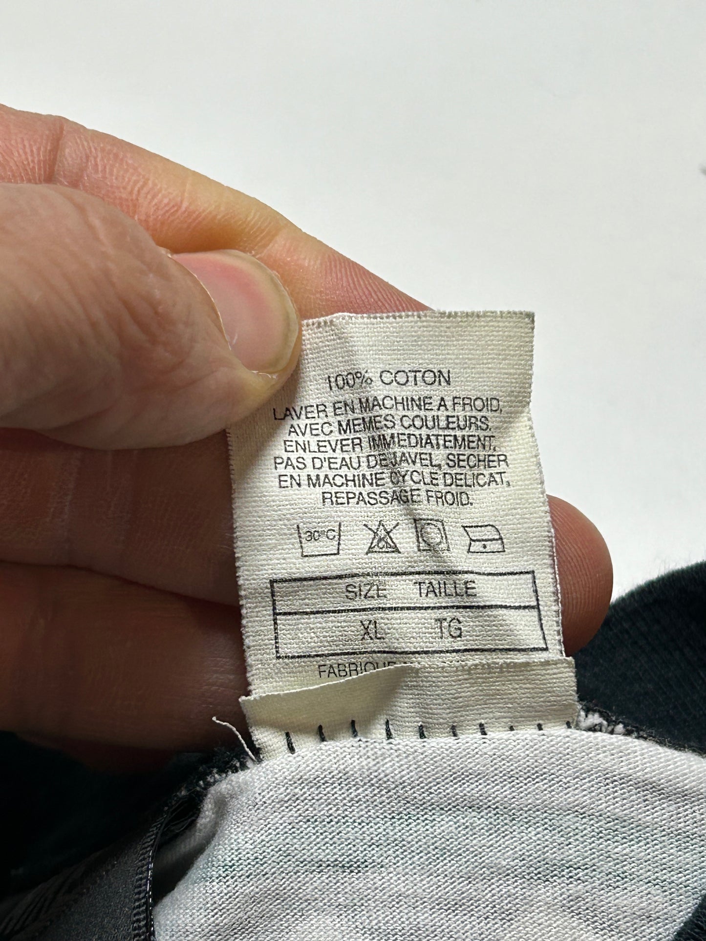 Vintage Nike Air Jordan AOP 1993 Tee Constructed Top Abstract Jordan 8 VIII XL 26.25x27.5/30 Inches