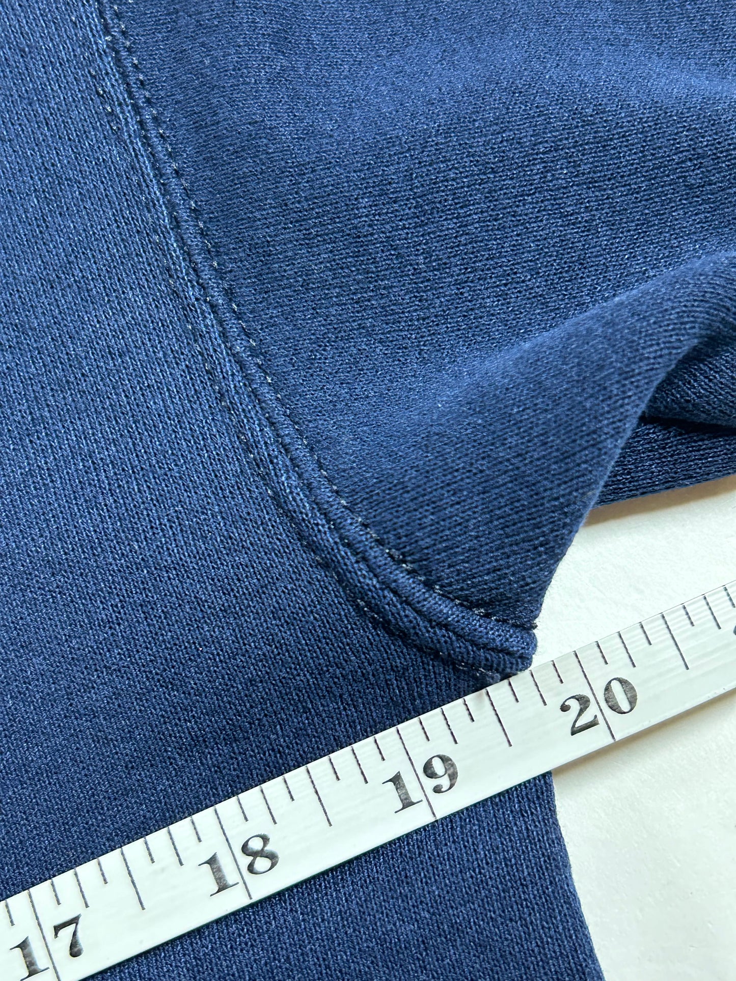 Vintage 90s United States Navy 3M Logo M.J. Soffe Sweatshirt Crewneck Small 19.75x24.5 Inches Navy