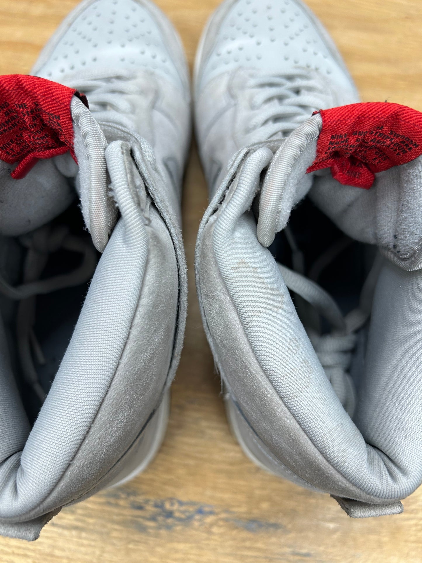 2007 Nike SB Dunk High Pee Wee Herman Size 10 Used As Is No Box