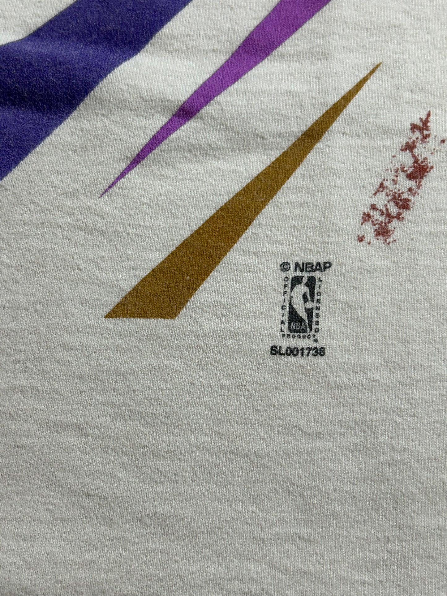 Vintage Salem Sportswear NBA Stay In School Celebration Phoenix Arizona 1995 Sleeveless XL 24.5x29.5 Inches Chopped Sleeveless Tee