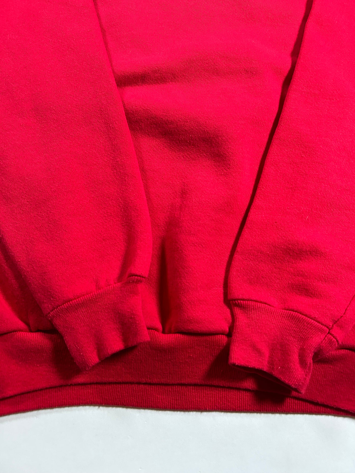 Vintage St John’s Red Storm Banned Logo Red Crewneck Sweatshirt 22.75x26.75 Inches Rare