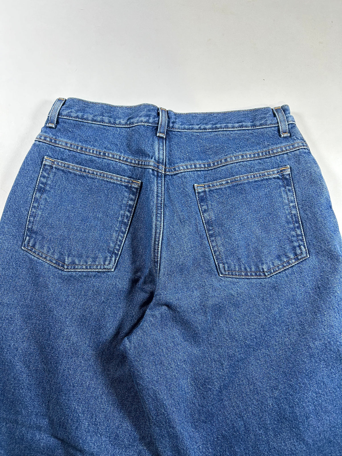Vintage LL Bean Fleece Lined Jeans W14 Original/Relaxed Fit Lined Quality Denim Tagged 14 16.5x41.75 Inches