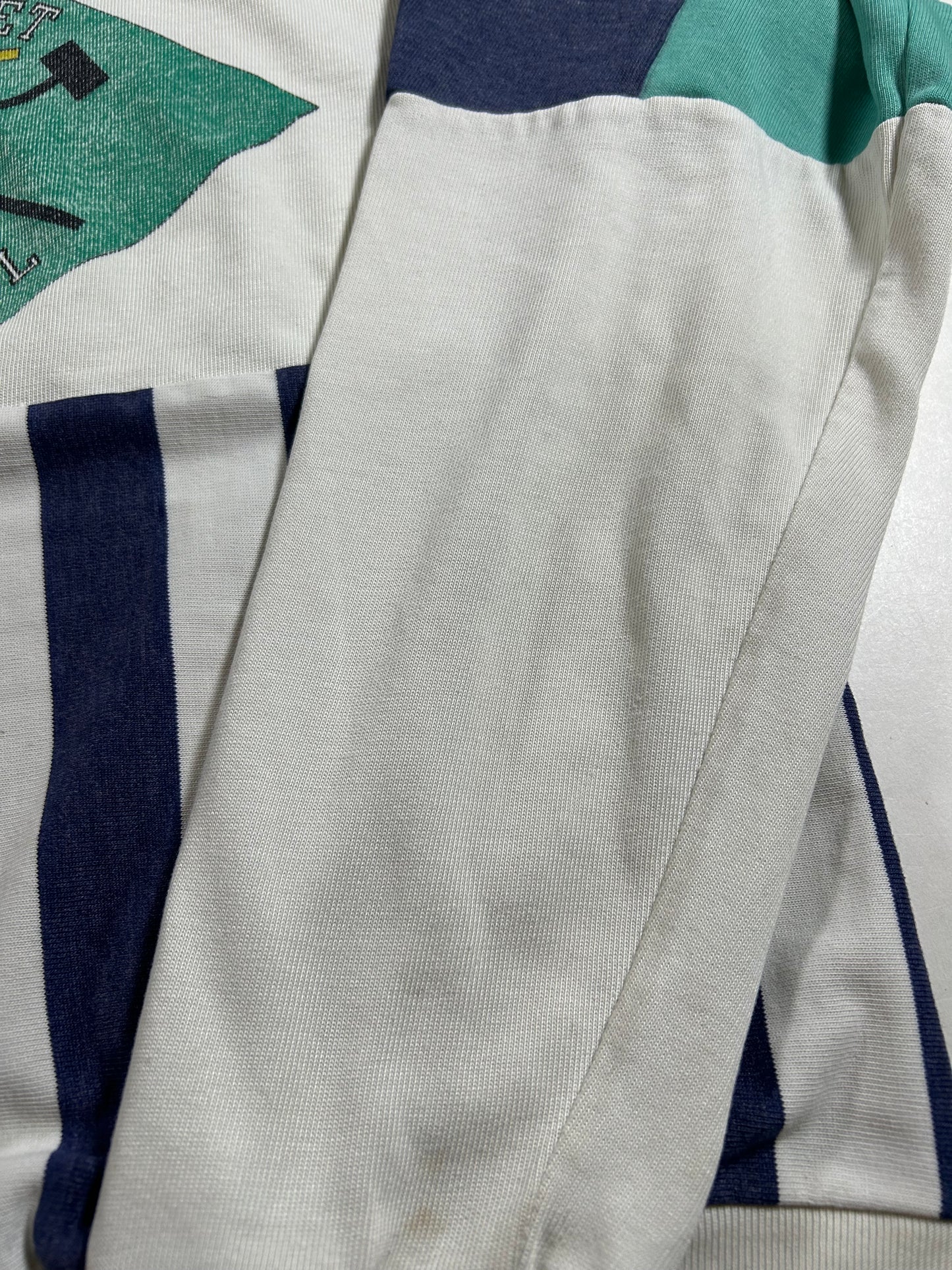 Vintage Nike Croquet Council Pullover Crewneck Sweatshirt As Is Worn Medium 22.5x25.75 Inches Rare
