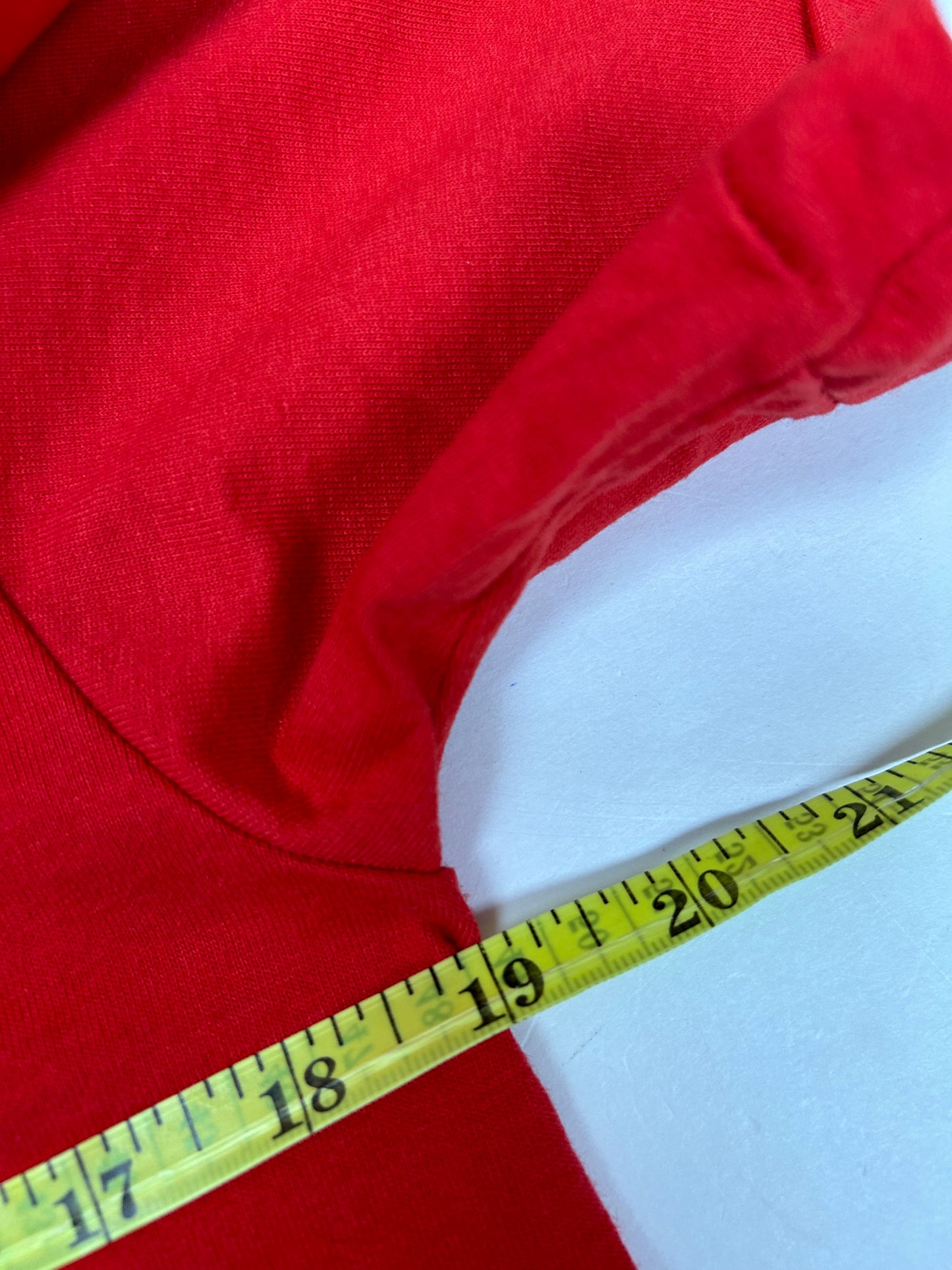 Vintage Olhausen Pool Table Mfg Billiards Brand Shirt Made In USA Red Medium 19x27 Inches