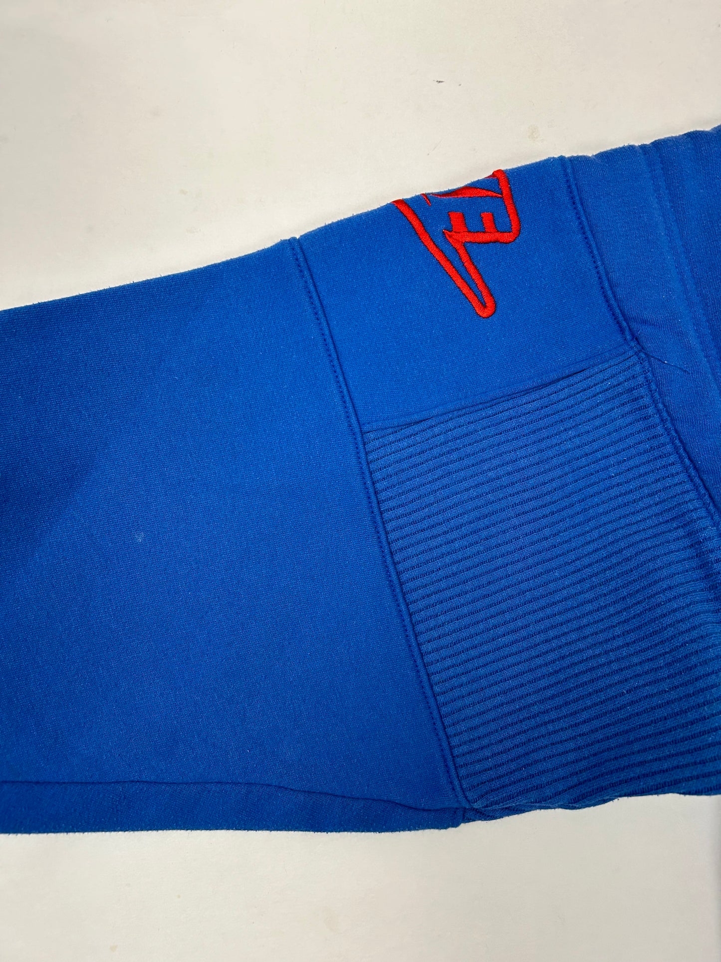 Vintage Nike NFL Quarter Zip Jacket New York Giants Large 25.5x25.25 Inches 80s 90s Rare