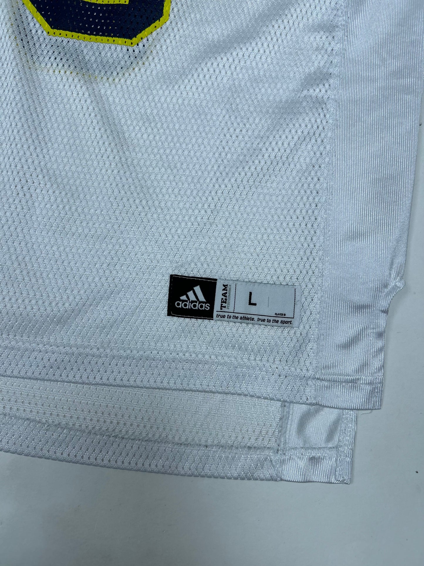 Vintage 00s Adidas Michigan Wolverines NCAA College Football  Jersey Youth Large 19x25.75/27.75 Inches