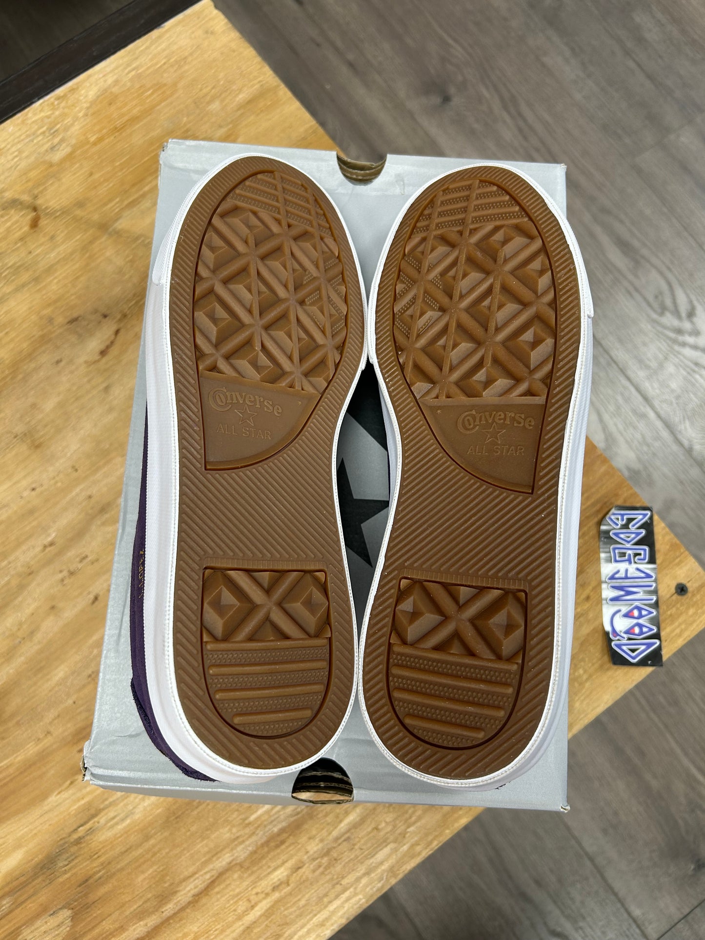 Converse Louie Lopez Pro Purple Mens Size 9.5 New With Mismatch Box Skateboard