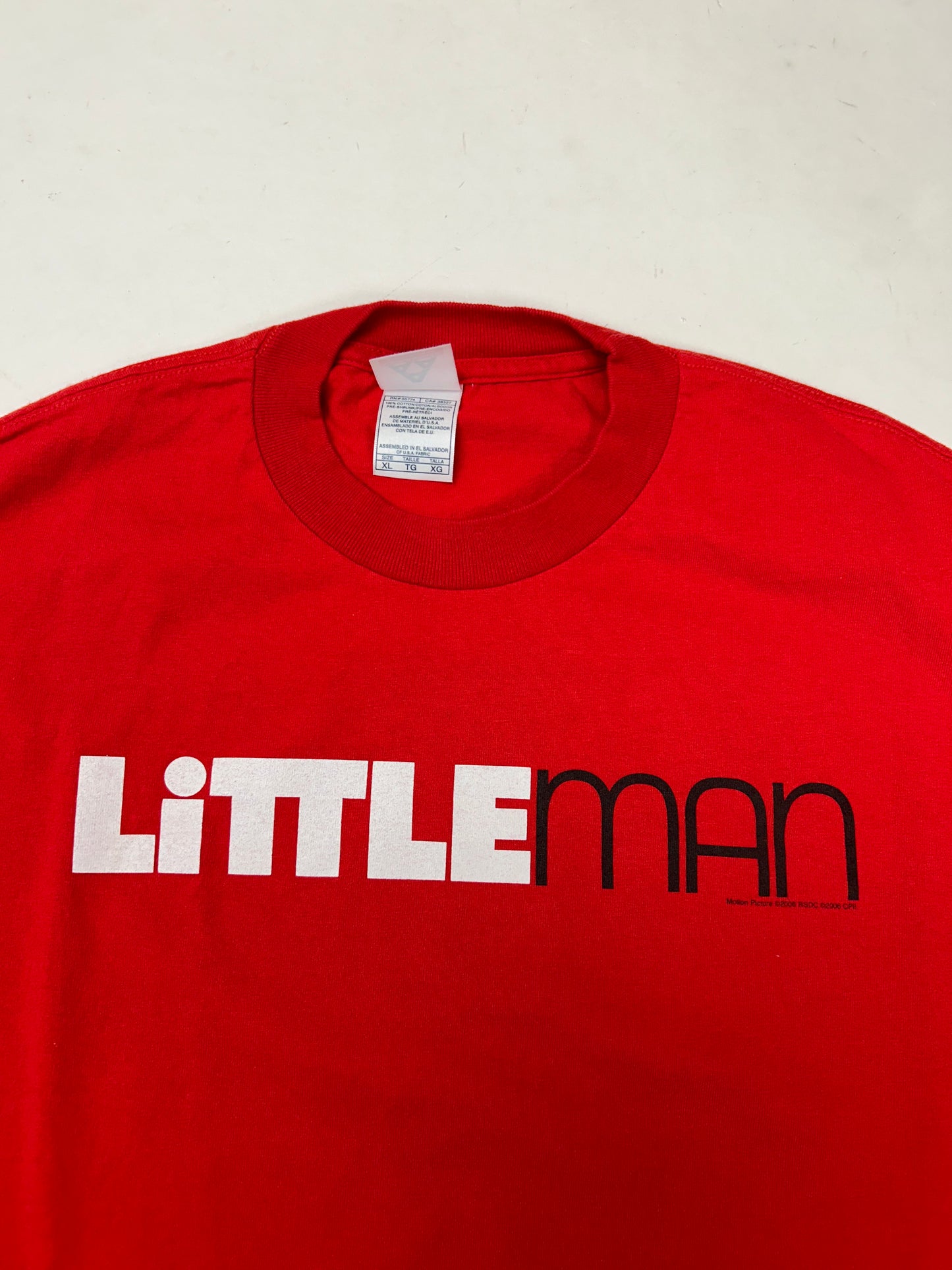 Vintage Little Man Wayans Brothers Movie Promo 2006 Tee XL 23x31.25 Inches