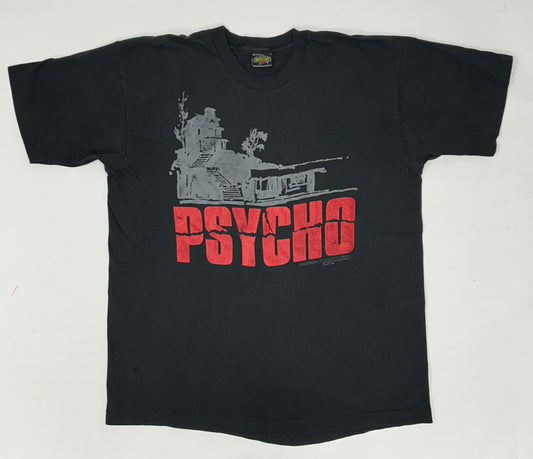 Vintage Psycho IV Bates Hotel Universal Studios Florida Tee Worn As Is Size XL 23.75x30.75 Inches