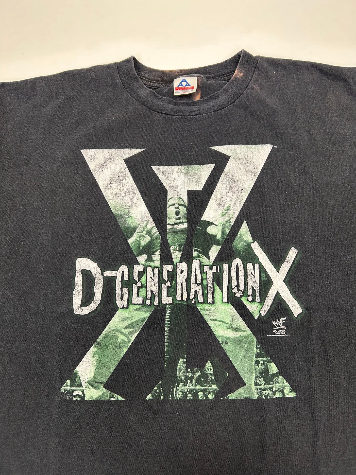 Vintage 1998 WWF D-Generation X DX Triple H Suck It Graphic Wrestling Tee 3XL 28.75x31.5 Inches