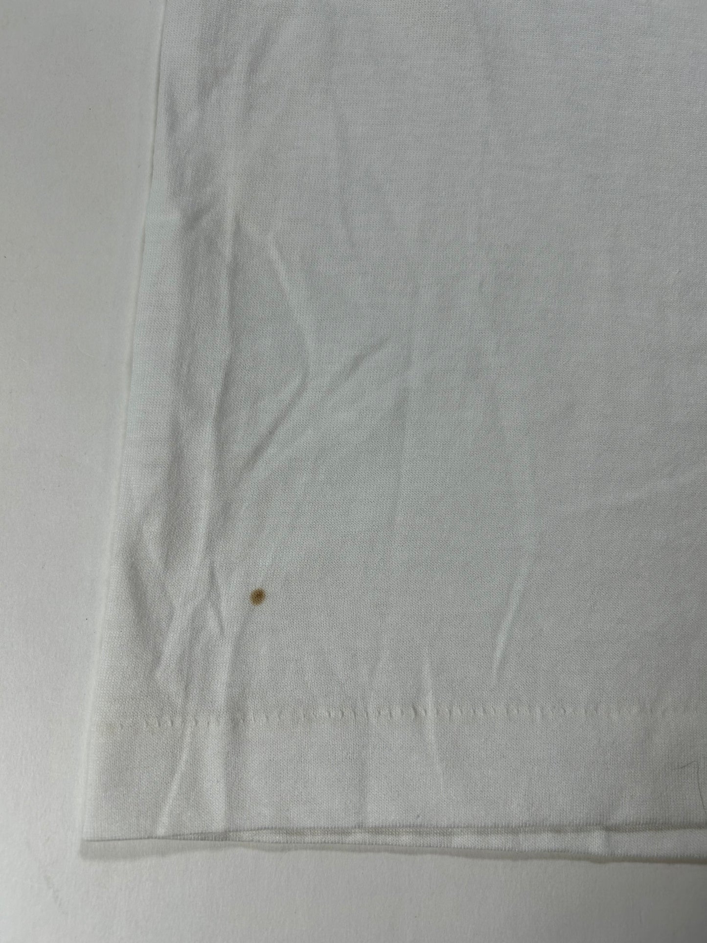 Vintage 90s Z100 Read My Finger New York Music Radio Promo T-Shirt XL 22.75x30.75 Inches Screen Stars Best Tag White
