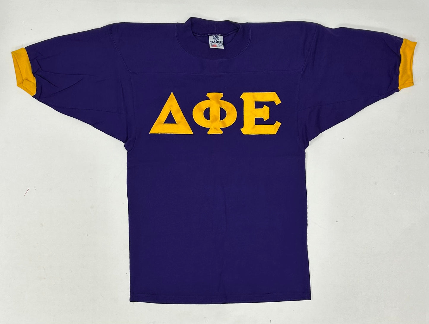 Vintage Delta Phi Epsilon Sorority College Tee Preppy Pledge Unisex 16.75x26.25 Inches