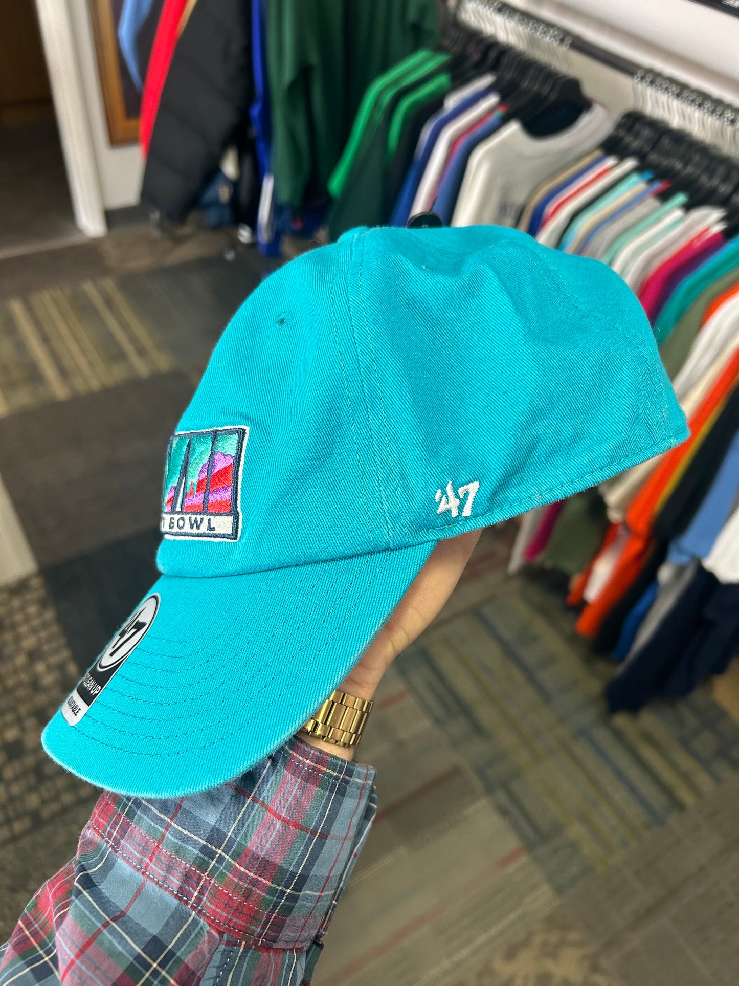 ‘47 Brand Super Bowl LVII hat cap New Kansas City Chiefs Vs Philadelphia Eagles